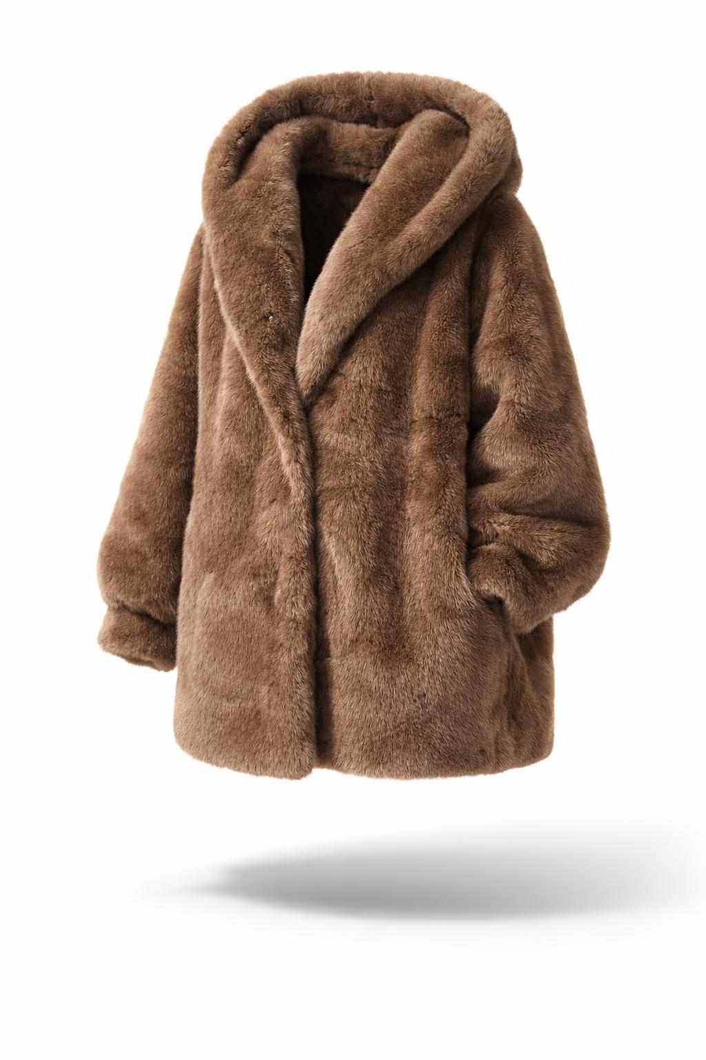 Felljacke - Braun